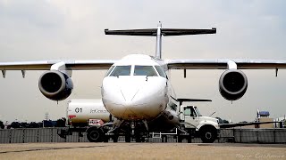 Engine Start amp Takeoff Dornier 328Jet Taos Air [upl. by Ynnal]