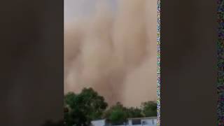 Sand Storm Haboob El Geneina Sudan [upl. by Karsten]