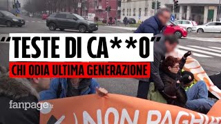 quotTeste di cao andate a lavorarequot tra chi odia Ultima Generazione ma ignora la crisi climatica [upl. by Gleda]