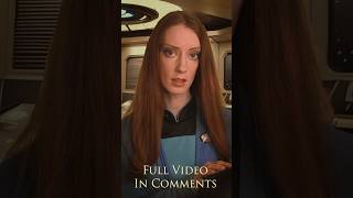 ASMR Star Trek Roleplay 🩺 Medical Exam With Dr Crusher 💙 SciFi asmr shorts shortvideo [upl. by Schwab663]