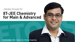 Solid State  IIT JEE  JEE Chemistry by Jitendra Hirwani JH Sir  Etoosindia [upl. by Isle588]