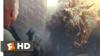 Rampage 2018  Giant Monster Fight Scene 910  Movieclips [upl. by Maram873]