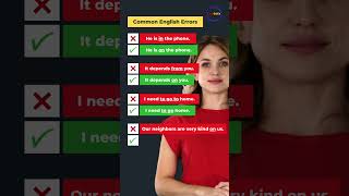Dont do these Common mistakes in English sentences 12 learnenglish english learnenglishgrammar [upl. by Ardnasal]