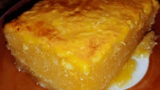 Cassava Cake Flan Topping Recipe chonasdiary [upl. by Bushweller]