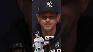 Yankees Star Aaron Judge Pressing too much in World Series vs Dodgers Aaron Boone weighs in [upl. by Benjy]