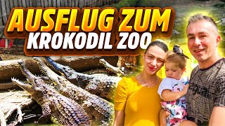 Angst oder Faszination Alisas erstes KrokodilErlebnis im Zoo [upl. by Allister]