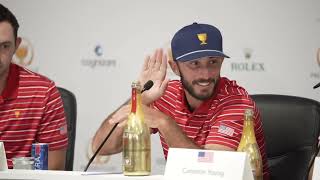 United States team Sunday Press Conference Winners 2022 Presidents Cup [upl. by Cronin]