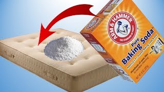 How To Clean Mattress With Baking Soda  THE EASY WAY [upl. by Gagnon355]