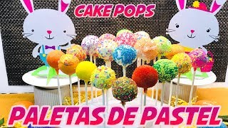 Paletas de Pastel  cake pops [upl. by Brosy]