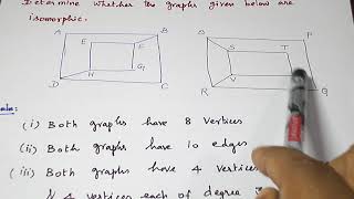 TAMIL ISOMORPHIC GRAPHS PROBLEM 5 [upl. by Alol]