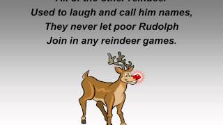 Rudolph the Red Nosed Reindeer no vocals [upl. by Oos605]