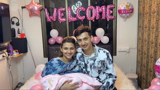 Welcome home Ayzal😍❤️ Assa kya kiya maine jisse nausheen huwi emotional🙈😌 aur diya surprise🥹 [upl. by Zilef]