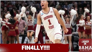 ALABAMA BASKETBALL IS GOING TO THE FINAL FOUR YALL ROLL TIDE [upl. by Melicent]