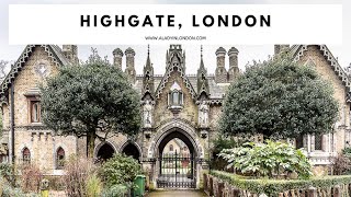 5 THINGS TO DO IN HIGHGATE LONDON  Highgate Cemetery  Hampstead Heath  Highgate Wood  Shops [upl. by Carmelina860]