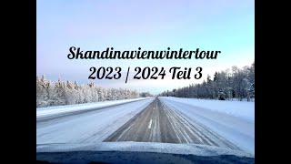 Reisevlog 3  Skandinavienwintertour  Schnee  28°C  Polarlichter  Schaffen wir es zum Nordkapp [upl. by Nevil622]