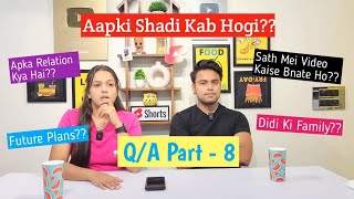 Hum Shadi Kab Krenge QnA Part 8🥵  NikshriVlogs [upl. by Akim]