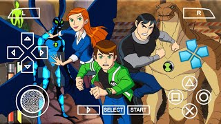 Ben 10  Alien Force PSP Walkthrough Gameplay PPSSPP Emulator 600FPS Android device [upl. by Yekcor]