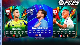 EA FC 25  🔥 CARTAS TOTAL RUSH DME KVARATSKHELIA amp EVOLUCAO NOITES MAGICAS [upl. by Nigen]