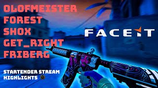 startender highlights VS olofmeister f0rest shox GeTRighT friberg 🏆 [upl. by Iadahs]