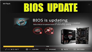 MSI A320M PROE BIOS UPDATE [upl. by Alcock]