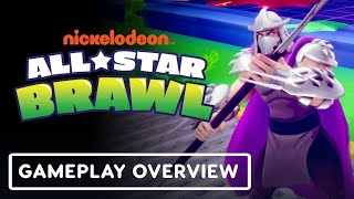 Nickelodeon AllStar Brawl Official Shredder Gameplay Showcase [upl. by Lleret]