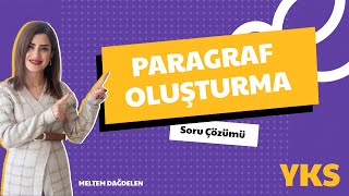 Paragraf Oluşturma  TYT Paragraf Soruları Nasıl Çözülür  Paragraf Taktikleri  YKS Hazırlık [upl. by Nonnah]