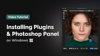 Installing Retouch4me Plugins and Photoshop Panel on Windows [upl. by Ahkihs]