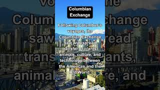 The Columbian Exchange An Ecological Swap shorts [upl. by Janeen]