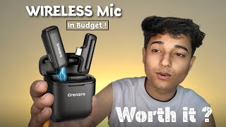 Grenaro Wireless mic in budget  ₹1000 🤑 ONLY [upl. by Dirraj]