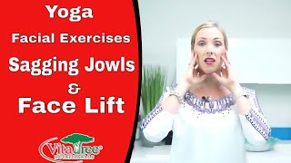 Yoga Facial Exercises  How to Lose Sagging Jowls  VitaLife Show 164 [upl. by Lightfoot]