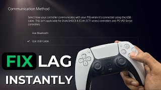 how to get 0 INPUT LAG on PS5 Instant Fix [upl. by Justis49]