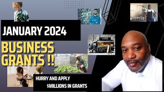 January 2024 Small Business Grants [upl. by Flemming]