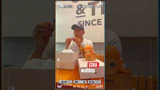 ZSIGA WAITING x POP MART unboxing funnyvideo funny cute artist collection popmart dailyvlog [upl. by Burnett]