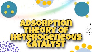 Adsorption theory of heterogeneous catalyst  Surface Chemistry  Chemistry 12th [upl. by Ilenna]