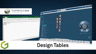 TYPE3CAA  3DEXPERIENCE  Design Table of CATIA [upl. by Llennahs529]