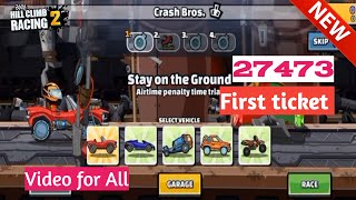 Hcr2 new team event  Crash Bros team event Hill climb racing2  Crash Bros 27473 points [upl. by Amian945]