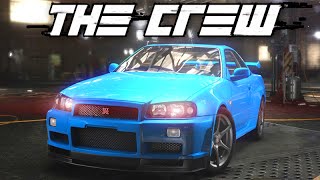 THE CREW  PS4 Gameplay Tunando os Carros Beta [upl. by Kape]