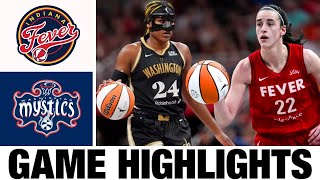 Indiana Fever vs Washington Mystics FULL GAME Highlights  2024 Womens Basketball [upl. by Dustin]