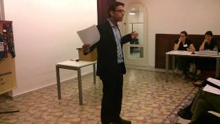 Toastmasters Speech Evaluation Contest 2014 [upl. by Macnamara]