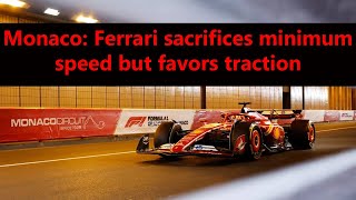 Monaco telemetry Ferrari SF24 sacrifices minimum speed but favors traction F1 2024 Monte Carlo GP [upl. by Seldun266]