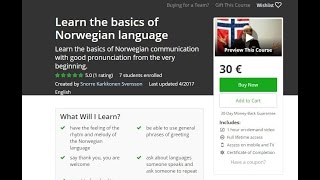 About my first video course for Norwegian language [upl. by Fulton]