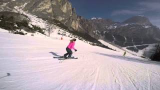 Ski the Dolomites  Italy  Colfosco [upl. by Dj966]