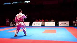 WKF Okiwana2016 Two top Japanese KIYUNA RYO JPN vs UEMURA TAKUYA JPN [upl. by Ellehcim173]