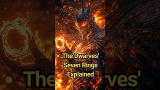 The Seven Rings of the Dwarves Explained lotr silmarillion tolkien ringsofpower amazon [upl. by Eseeryt]