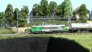 Mon réseau de train miniature vidéo n°7 [upl. by Jonie784]