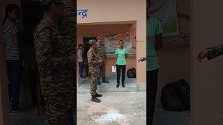 ncc girl army special challenge ytshorts viralvideos [upl. by Gruchot895]