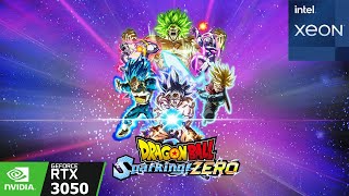 Dragon Ball Sparking Zero  RTX 3050 8GB  XEON 2680 V4 1080p High Graphics [upl. by Bohner17]