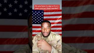 How reenlistment contracts work shorts military [upl. by Hnahc722]