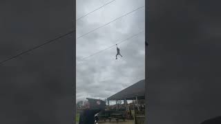 I went on a crazy zip wire wales [upl. by Glennie]