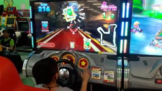 Mario kart DX arcade Gp with Max on Metal Mario [upl. by Ahsrav640]